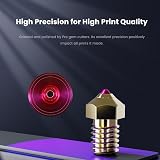 MOD3DP Ruby Nozzle MK8 0.4mm for E3D Prusa Ender 3D Printer view 6