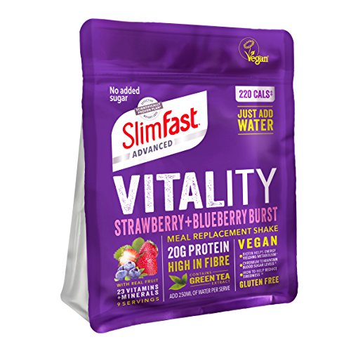 SlimFast-Vitality-High-Protein-Powder-Meal-Replacement-Powder-Shake-Strawberry-and-Blueberry-Burst-Powder-450-g