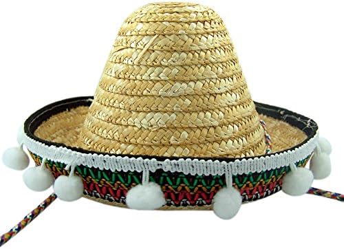 Mini Sombrero Hats Final Fiesta Bachelorette Cinco De Mayo Party Accessory, Viva Mexico Party Hat, 7 Inches