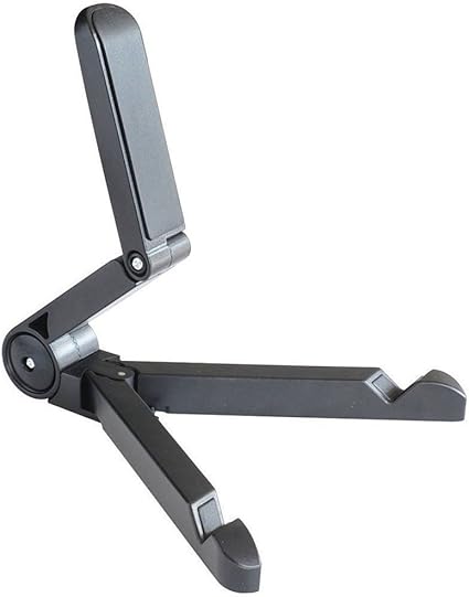 Amazon Ipad タブレット Pc スマートフォン 対応 折り畳み式スタンド 角度調節可能 コンパクト収納 スタンド ブラック Sitrda スタンド 通販