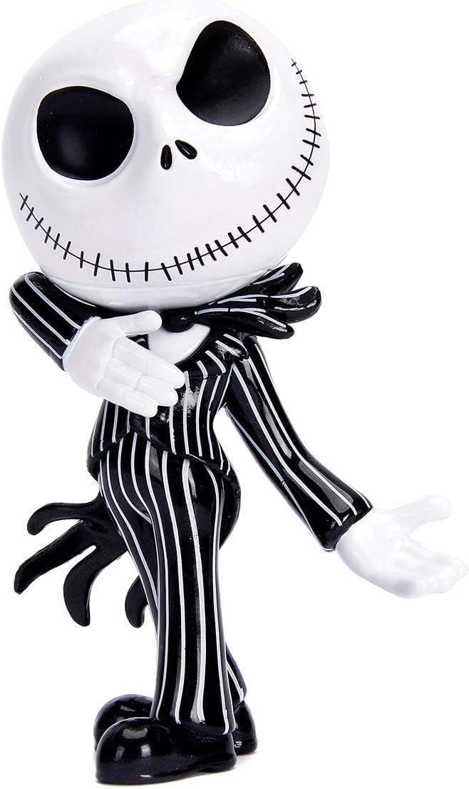 Jada - Official Disney Licensed Jack Skellington 10cm Metal Figure Glow in the Dark (253071004)