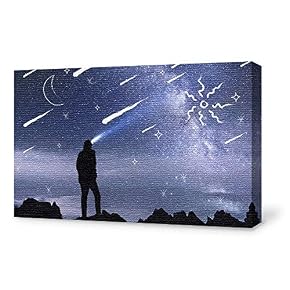 for Living Room Bedroom Home Artwork Paintings Beautiful Sky