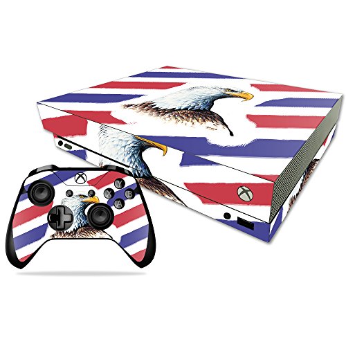 MightySkins Skin Compatible with Microsoft Xbox One X - Eagle Head | Protective…