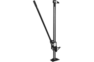 PeakPursuit 60" Utility Farm Jack, 3 Ton (6,000 Lbs) Capacity Ratcheting Off Road Utility High Lift Jack, 5.12-51.97 inch Far