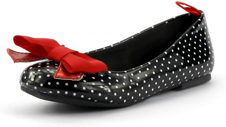 The Doll Maker Girl's Polka Dot Ballet Flat