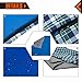 KingCamp Airbed Fitted Double Sleeping Bag with Bed Sheet & 2 Pillows, Queen Size Flannel Sleeping Bag for 2 Adults Keep Warm in -4 ℃/25℉ (Airbed Not Included)