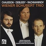 CHAUSSON DEBUSSY AND RACHMANINOV PIANO TRIOS       image