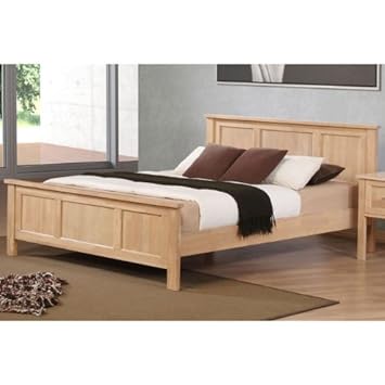 Amazon.com: Modern Contemporary Queen Size Platform Bed with 
