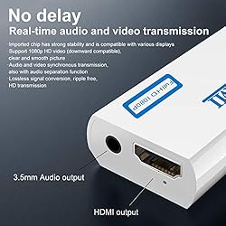 Xsusmdom Wii HDMI Adapter, Wii to HDMI Converter