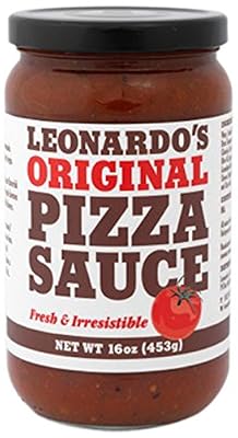 Leonardo's Pizza Sauce, Original, 16 Ounce (Pack of 4)