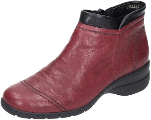 Rieker Damen Stiefeletten rot, 990925-41, Gr 36: Amazon.fr ...