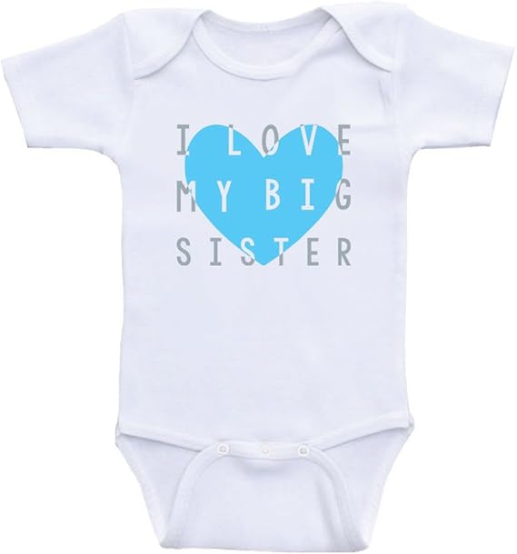 i love my big sister onesie
