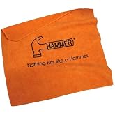 Hammer Bowling Microfiber Towel- Orange, Model: , Spoorting Goods Shop