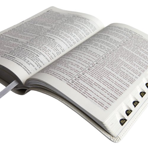 Holy Bible: KJV Standard Size Thumb Index Edition: White (King James