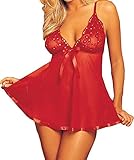 Moonight Sexy Lingerie Babydoll with G-string Thong