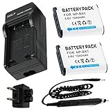 Kastar Battery (2-Pack) and Charger for Sony HDR-CX240 HDR-CX405 HDR-CX440 HDR-PJ240 HDR-PJ270 HDR-PJ405 HDR-PJ410 HDR-PJ440 Handycam Camcorder as NP-BX1 Battery