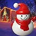 Bluetooth Speakers, KZY Portable Speakers Bluetooth Wireless with HD Sound, Louder Volume and Rich Bass (Snowman)