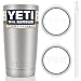 YETI Tumbler with Straw Lid Set (2 Lids Included), 20 oz.
