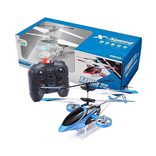 WEHOLY Toy Model 4.5 Channels Altitude Hold Hubschrauber mit Gyro 2,4 GHz und LED-Licht für Crash-Beständigkeit in… – Bild 6