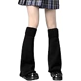 CYian Leg Warmers for Women Kawaii Y2k Harajuku Leg Warmers Cute Knitted Leg Sleeves Goth Lolita Accessories
