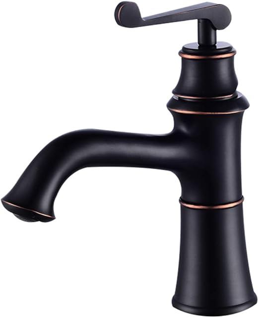 Jruian Nostalgie Schwarz Waschtischarmatur Landhausstil Bad Wasserhahn Einhebelmischer Waschbecken Armatur Mischbatterie Badarmatur Waschtischbatterie F Badzimmer Aus Messing Amazon De Baumarkt