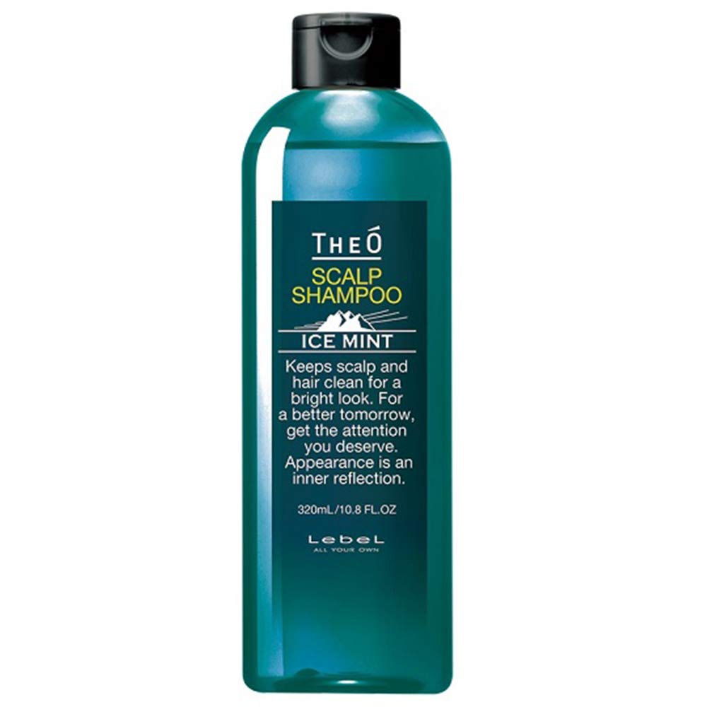 Lebel THEO Scalp Shampoo - 320ml - Ice Mint (Green Tea Set)