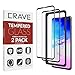 S10 Plus Glass Screen Protector for Samsung Galaxy S10+ [3D Curved Glass with Easy Installation Tool] by Crave - [Finger Print Compatible][2-Pack] HD Tempered Glass