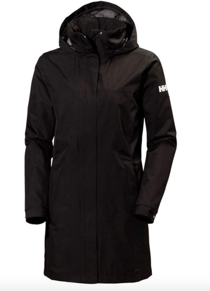 Helly Hansen Women's W Aden Long Coat, Black, M