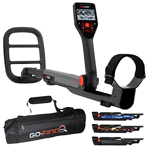Minelab GO-FIND 44 Metal Detector with GO-FIND Black Carry Bag for Transport