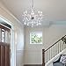 mirrea Mini Crystal Chandelier 5 Lights Crystal-Like Acrylic Clear Color