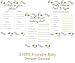 Baby Shower Decorations for Girl ALL INCLUSIVE SET | It's Girl Banner |4 FREE BABY SHOWER GAMES | Flush Pink and Glittery Silver | 25 Pieces |Honeycomb Balls, Fans, Banner, Lanterns, Games