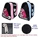 Fafada Ice Skating Bag Inline Skate Bag, skate bag,Roller Skates Bag, ice skate bag,Sports Deluxe Skate Bag Ultima Bag for Ice Skating Bag for Ice Skating for Both Kids and Adults (Pink).