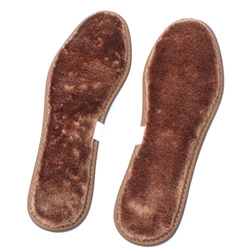Us 6-9 Size Fleece Insoles Thick Warm Comfortable Soft Shoes ,Pair (7, 0003)