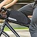 CestMall Bike Bag, MTB Bicycle Top Tube Bag, 1L Capacity Waterproof Cycling Front Frame Pannier Pouch Carrier Bags Bicycle Accessories for Outdoor