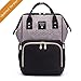 Diaper Bag Backpack Large Capacity Baby Nappy Changing Bags for Mom Daddy, Multi-Functional with Waterproof Fabric by YAAGLE