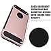 iPhone 8 Plus Case, iPhone 7 Plus Case, Mascheri Shock Absorbing Rugged Dual Layer Protective Scratch Resistant Hybrid Defender Cover Case for Apple iPhone 8 Plus / iPhone 7 Plus - Rose Gold