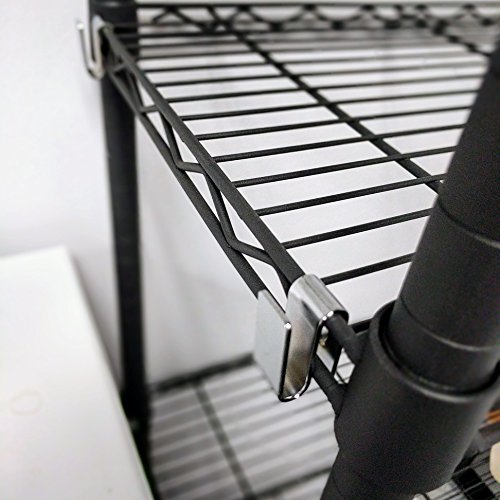 eeZe Rack 16x S-Hook for Connecting Wire Shelving, NSF CERTIFIED (16-Pack)