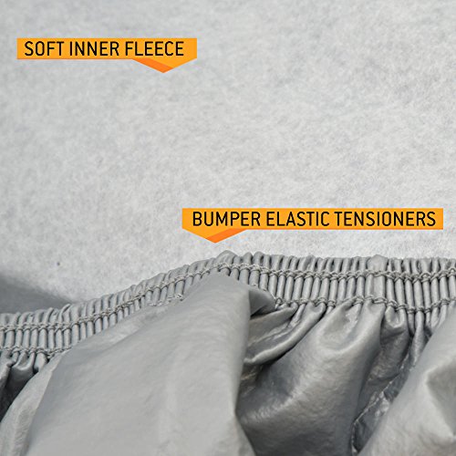 image for Motor Trend OC-643 TrueShield Waterproof Car Cover - Heavy Duty Outdoo