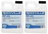 2) Rockville RFJG Gallons Fog/Smoke Juice Fluid For Chauvet/American DJ Machines