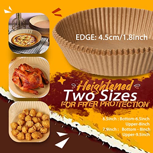 Air Fryer Liners (50 Pcs), Parchment Paper for Air Fryer Disposable