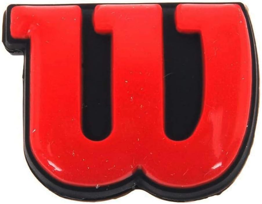 Wilson Pro Feel Tennis Vibration Dampener, Red/Silver : Sports & Outdoors