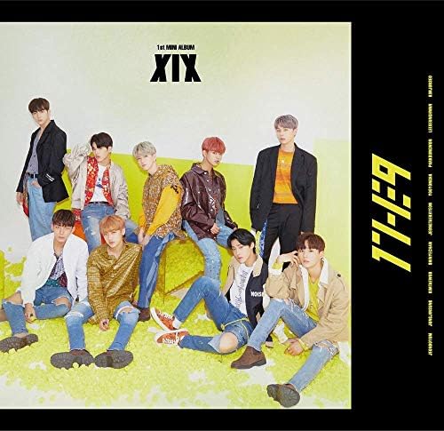 KPOP 1THE9 - 1st Mini Album [XIX] CD + Photocards + Lyrics Book + Speical Card + Booklet + Standing Photo + Limited Card + Folded Poster + Tracking Number K-POP Sealed