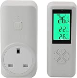 SENSTREE Wireless Thermostat Outlet with 6ft NTC Probe 100m Range 12A view 3
