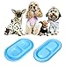 dfsdmlp Pet Feeding Double Bowls,Plastic Anti Ants Water Food Feeder for Cats Dogs Puppy(Random Delivery)
