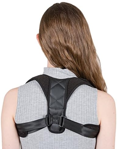Back Brace Posture Corrector Support for Men, Women &amp; Youth – Effective to Avoid Slouching, Hunching and to Relief Clavicle, Back and Neck Pain for Medical and Injury Problems