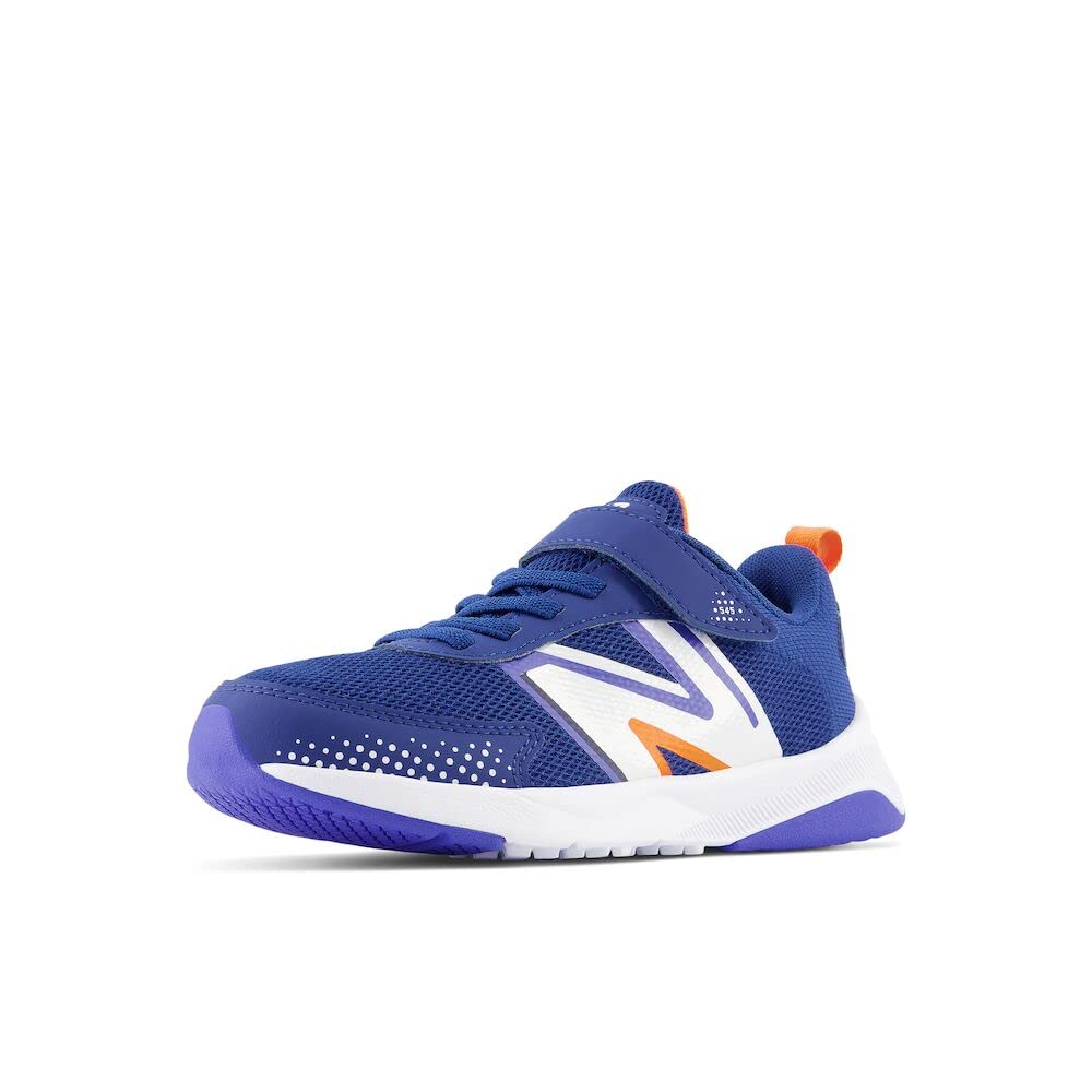 New Balance Baby DynaSoft 545 V1 Hook & Loop Running Shoe, Night Sky/Blaze Orange/Marine Blue, 3 US Unisex Infant Image New Balance Baby DynaSoft 545 V1 Hook & Loop Running Shoe, Night Sky/Blaze Orange/Marine Blue, 3 US Unisex Infant Image