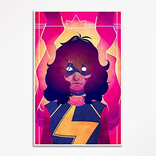 Kamala Khan - Ms Marvel - Signed Art Poster