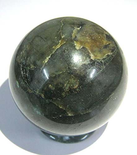 Crystal miracle beautiful 186 grams labradorite 49 mm s…
