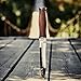 Grand Way Hunting Knife - Fixed Blade Survival Bowie Stainless Steel Knife with Wood Handle - 2654 WP