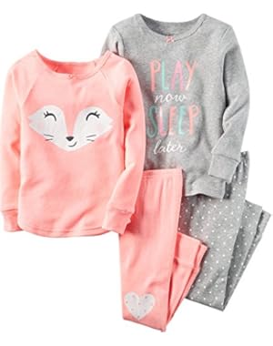 4 Piece Fox PJ Set (Baby)